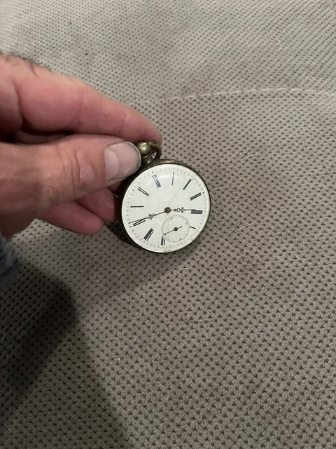 Verre De Montre à Gousset Minéral Ancien - Diamètre 45.0mm - Occasion France