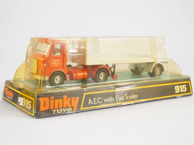 VINTAGE DINKY TOYS Aec Articulated Lorry With Flatbed