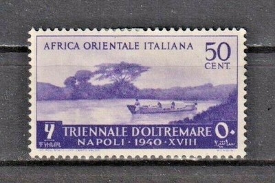 REGNO 1940 Colonie A.O.I 1ª mostra triennale delle terre d'oltremare 5 cent MH 
