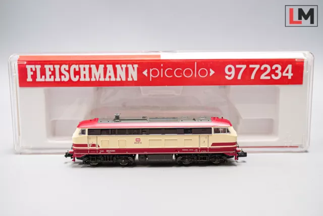 Spur N Fleischmann 97 7234 Diesellok BR 218 217-8 DB // A_813