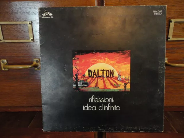 LP  - DALTON - "RIFLESSIONI: IDEA D'INFINITO" - PROG ROCK - 1a STAMPA! - 1973