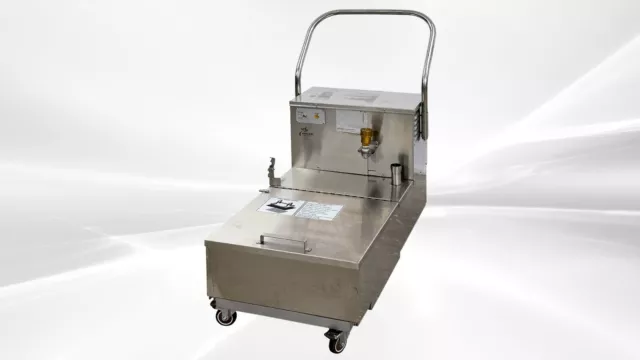 NEW 110 Portable Fryer Oil Filter Cart Machine Commercial Filtration System 110V