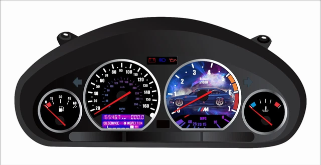 New Design BMW e36 Instrument Cluster Replacement, MPH and KM/H are avaliable New Design BMW e36 Instrument Cluster Replacement, MPH and KM/H are avaliable