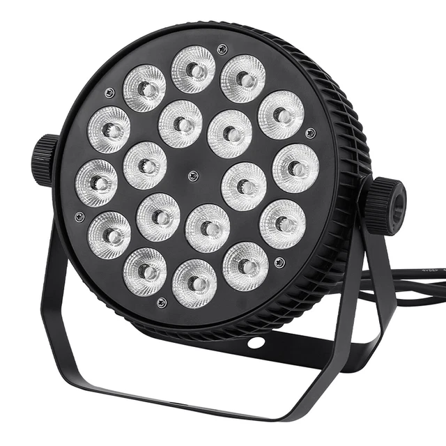 200W RGBW 4in1 LED Par Light DMX Stage Strobe PAR64 Light Aluminum DJ Par Can