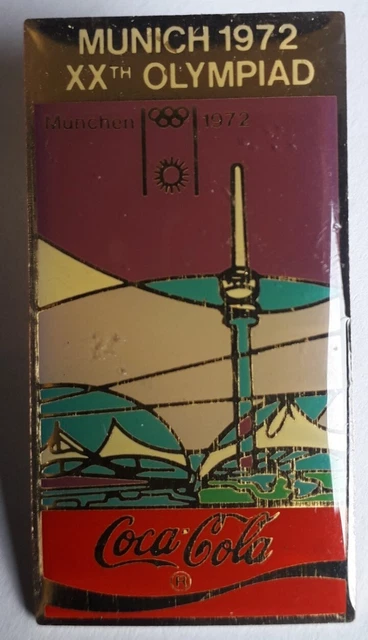 Pin's Vintage Original - Jeux Olympiques De Munich 1972