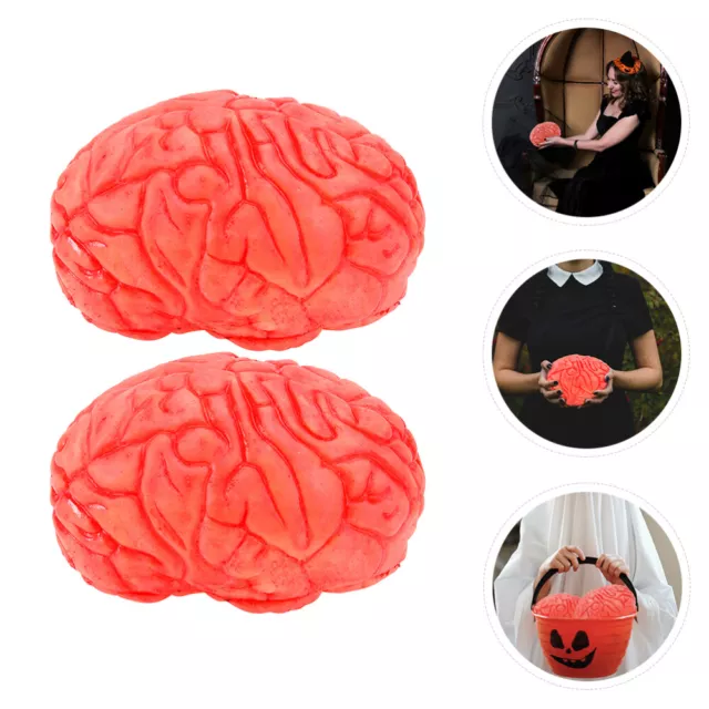 2 Pcs Simulation of Human Organs Halloween Ghost Props