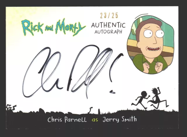 2019 Rick and Morty Season 2 CP-JS2 Chris Parnell as Jerry Smith Autograph Card