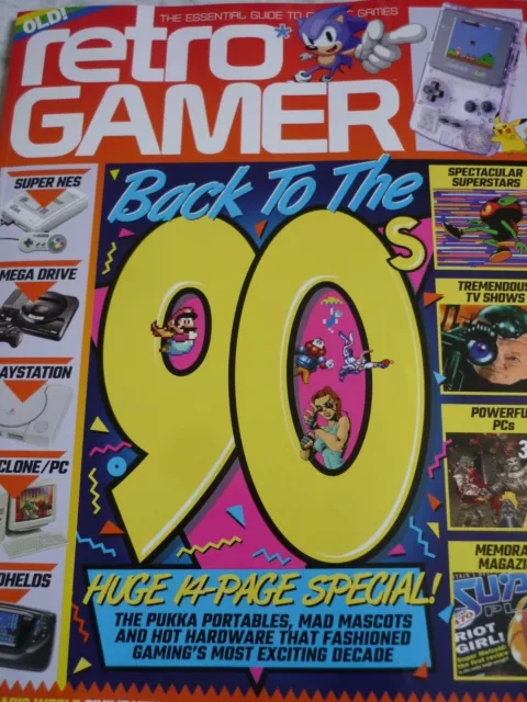 new magazine subscribers cover old retro gamer load 218 2020 back to the 90s