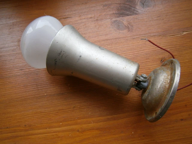 Lampe D'Atelier Vintage Lita – Pince Applique, Style Industriel