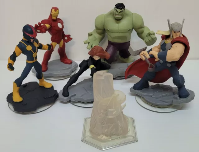 Disney Infinity 2.0  Gamer Figures Marvel Heroes Lot