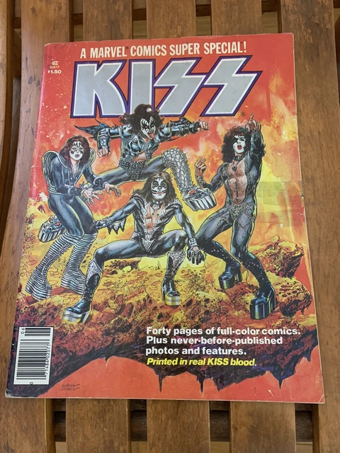 KISS Marvel Comics Super Special # 1 1977 Acceptable Condition