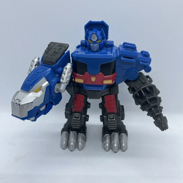 PLAYSKOOL HEROES TRANSFORMERS Rescue Bots TRex Dinobot Optimus Prime 4.5” Toy £8.99 PicClick UK