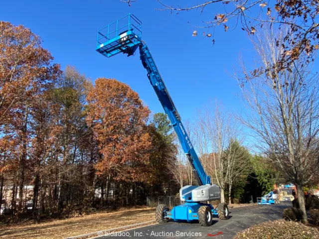 2005 Genie S-125 125' 4WD Diesel Telescopic Boom Lift Man Aerial