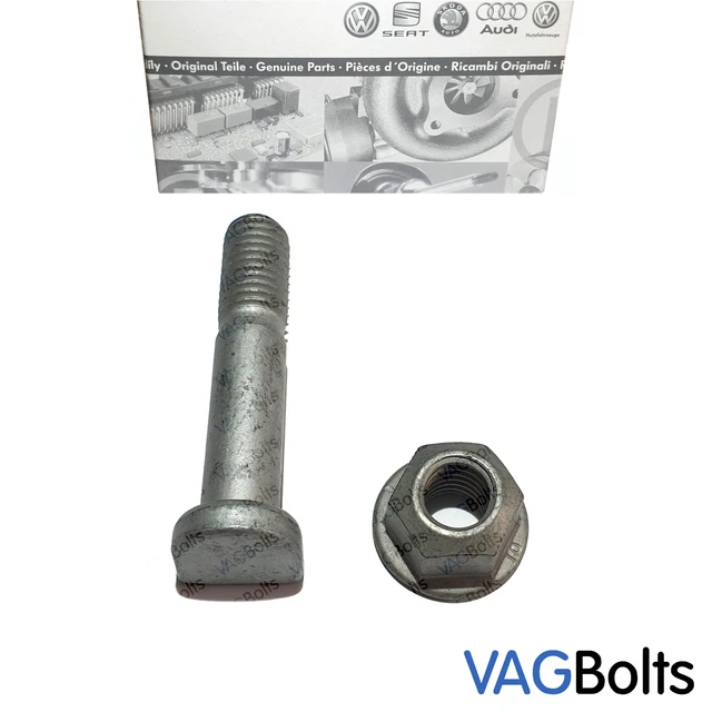 thumbnail image 2 of Front Strut Hub Pinch Bolt Kit For VW Passat B5, Audi A4/A6/A8/S8/RS6, Phaeton – Replaces N0347908 2 of 3