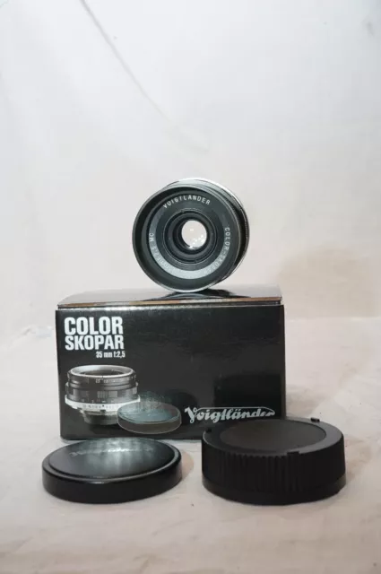 Voigtlander Color Skopar 35mm f:2,5 MINT, Leica 39mm and M mount