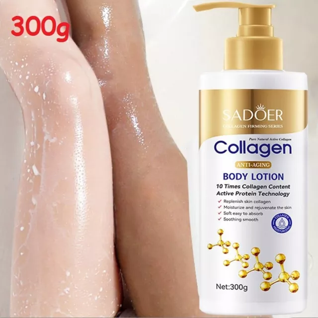 Collagen Milk Face Body Cream Whitening Cream Skin Whitening Body Lotion 300g