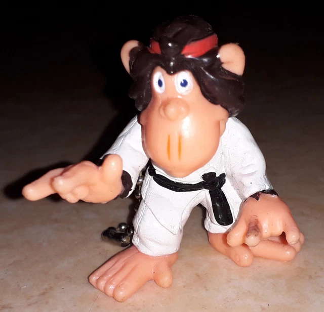 Ancienne Figurine Publicitaire NESTLÉ STARLUX – Buste Footballeur – PVC Plastique Vintage