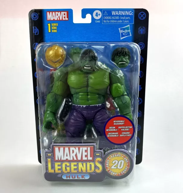 Incredible Hulk Marvel Legends 20 Years Series 1 Action Figure New 2022 Hasbro