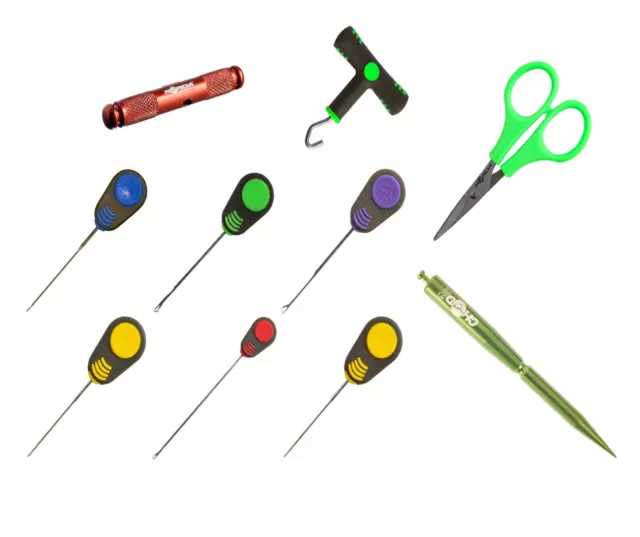 Korda Rig Tools - ALL THE RANGE - Carp baiting Needles - splicing -stringer -