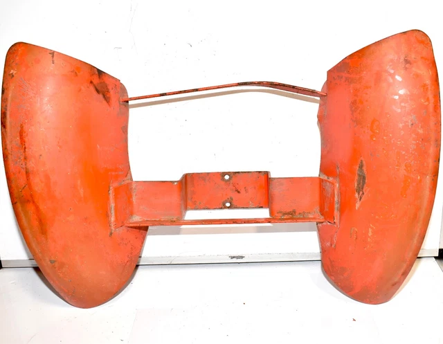 1963 Jacobsen Chief 100F Garden Tractor * REAR FENDER SET * w/ cracks and bends