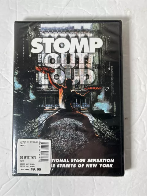 Stomp Out Loud DVD Snap Case Off-Broadway NYC Stage Percussion Live - NEW Sealed