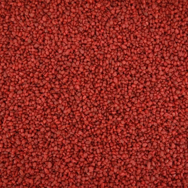 20 KG Rouge Gravier de Quartz " Qualité Premium " 2-3 MM Terrain D'Aquarium