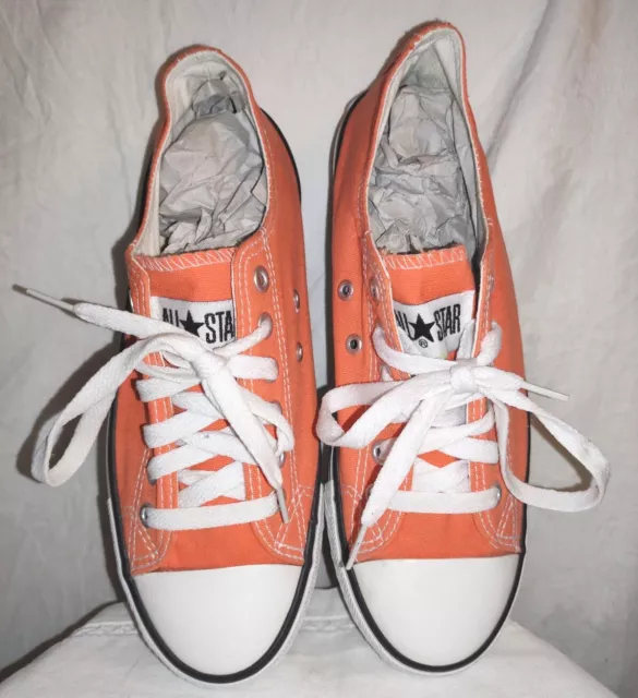 NEU * ORIGINAL CONVERSE ALL STAR * GR 5,5 / 38,5 * Orange / Weiß *