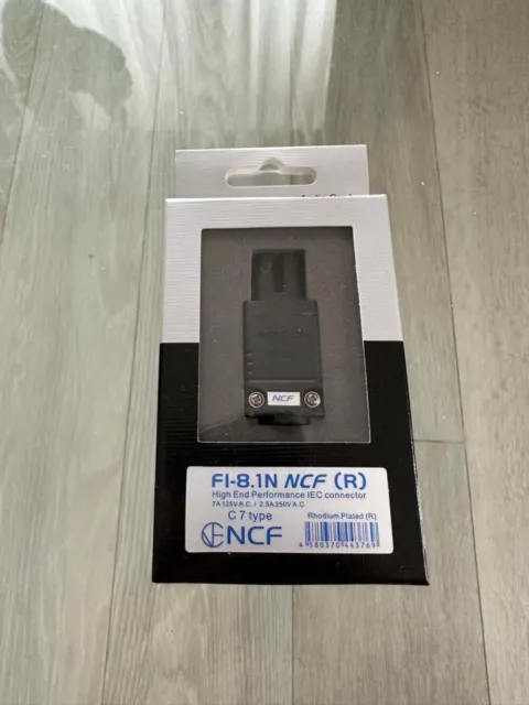 Used FURUTECH FI-8.1N NCF(R) IEC Connector from Japan