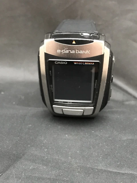 CASIO e-data bank Wrist Camera WQV-10 Vintage Casio E-Data Bank