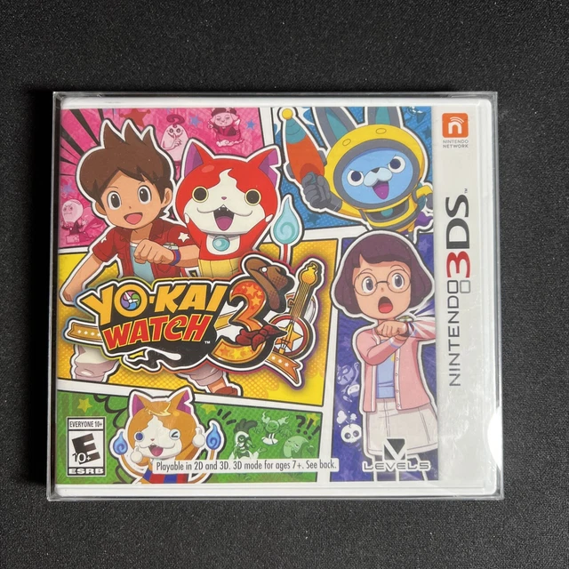 Yo-Kai Watch 3 Nintendo 3DS BRAND NEW! FACTORY SEALED! US Version!