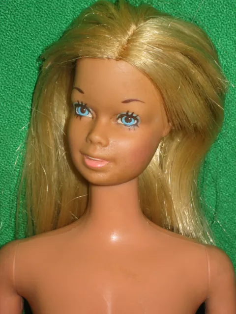 Vintage Sun Lovin Malibu Barbie Doll With Peek A Boo Tan Mattel