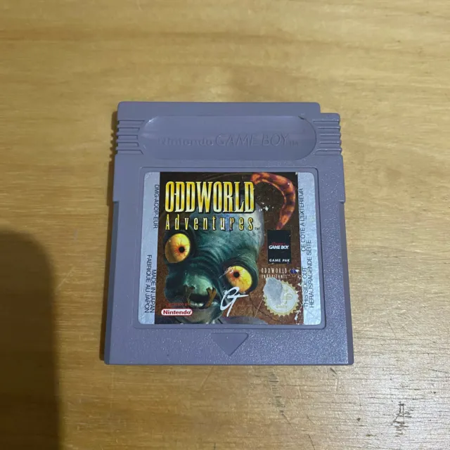 Nintendo Gameboy Game - Oddworld Adventures
