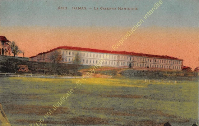 CPA Syria Damas La Barracks Hamidieh Edit Neurdein