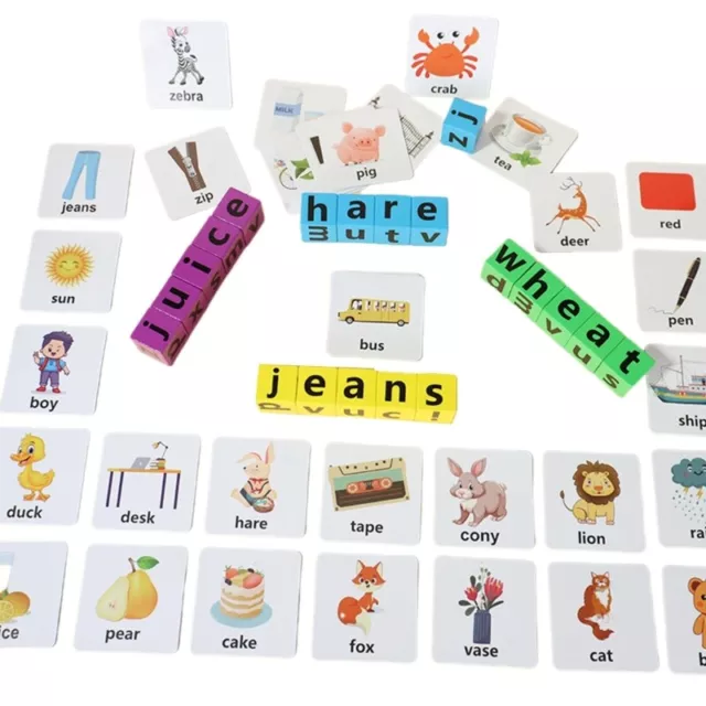 Spelling Words Game Kids Early Educational Toy for Children Learning