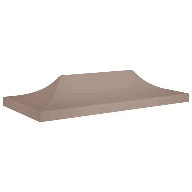 Tetto Di Ricambio Per Gazebo Da Festa 4x3 M Beige – Tessuto Oxford 600D Con PVC, Impermeabile E Anti-UV, Per Esterno