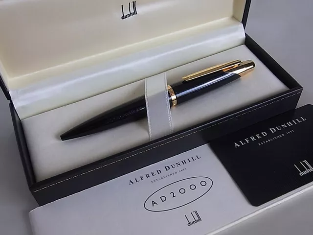 Dunhill AD2000 Metallic Black GT Ball Point Pen