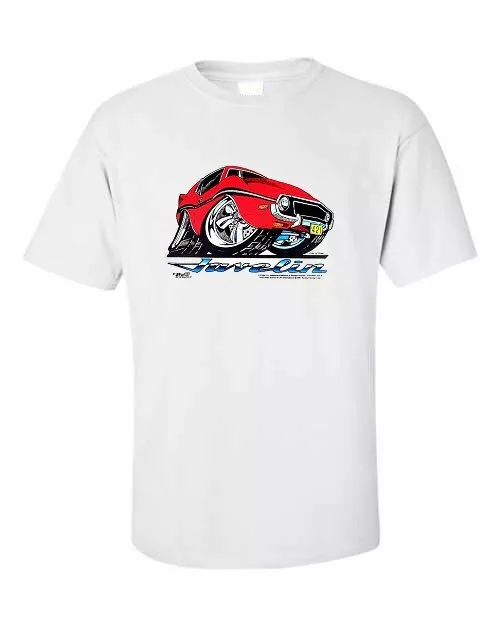 1971-1974 American Motors Javelin Muscle Car T-shirt SINGLE OR DOUBLE Print 57