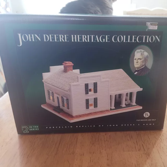 John Deere Heritage Collection Porcelain Replica of the JOHN DEERES HOME