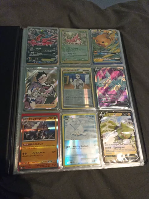 Pokémon Card Folder, 180 Cards, Modern/ Retro, 1st Editions, Joblot, Collection