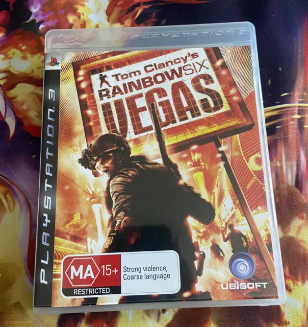 Tom Clancy's Rainbow Six Vegas PlayStation 3 PS3 - Complete With Manual