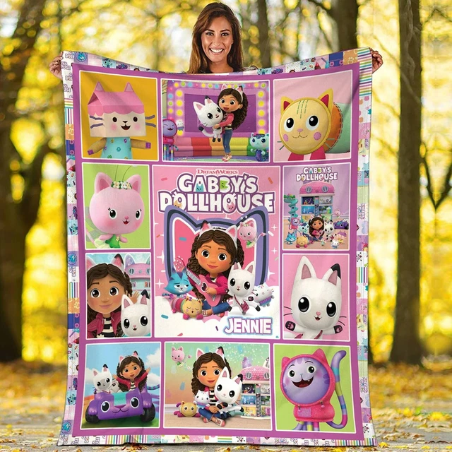 GABBYS DOLLHOUSE BLANKET Custom Gabby Blanket Gabby Dollhouse Fleece