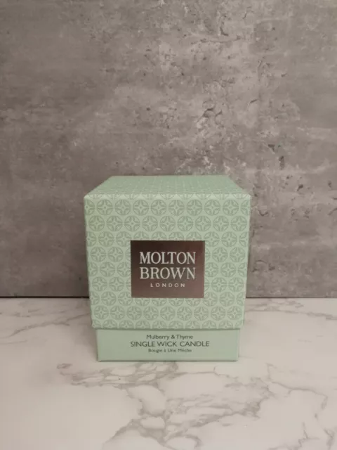 Molton Brown Mulberry & Thyme Single Wick Candle 180g Gifts Christmas