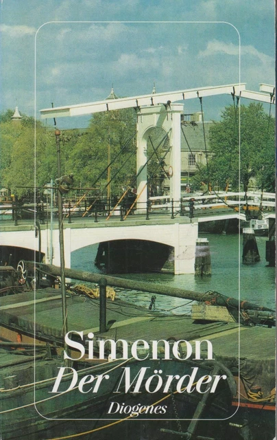 Buch: Der Mörder, Simenon, Georges. Diogenes taschenbuch, detebe, 1980, Roman