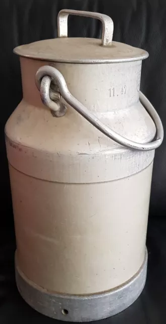 Antike Ritter Weinstadt Aluminium  Milchkanne Bj.1947 (10L) Höhe ca.43 cm