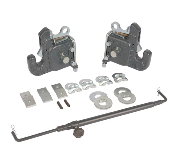 Unterlenker Fanghaken Kat.2 Schnellkuppler Set – Für Traktoren, 14 Kg, Sparepartsholland