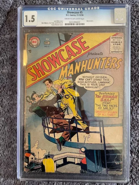 Showcase #5 Cgc 1.5 1956 No Reserve!