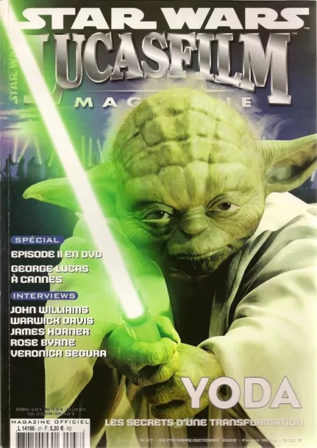 Lucasfilm Magazine N° 37 / Le Magazine Officiel De Star Wars - Sept. - Oct. 2002