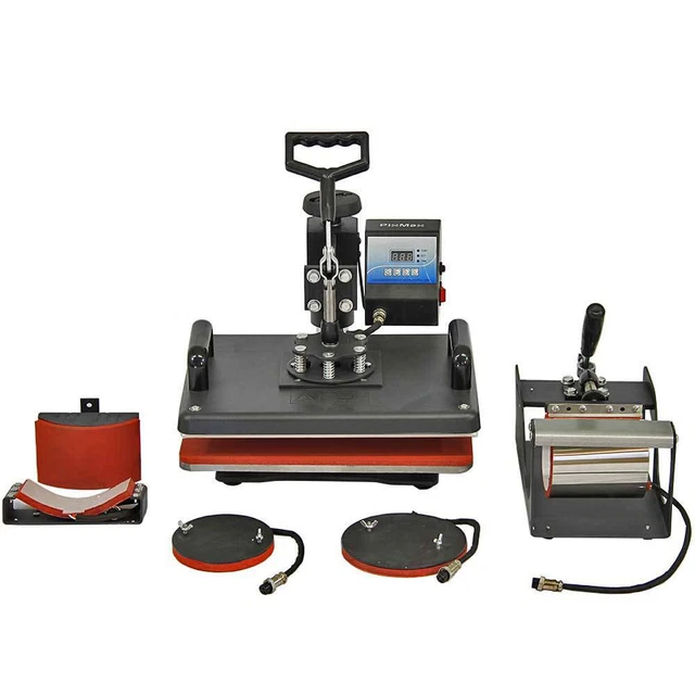 Sublimation Heat Press 5 in 1 t-shirt combinata custodia telefono piastra tappo puzzle