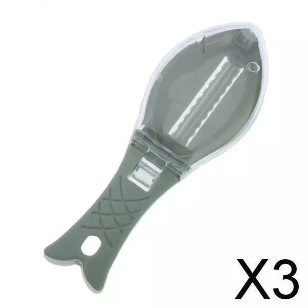 3X Fischentschupper Fischschaber Fisch Schuppenentferner Scraper Scaler -