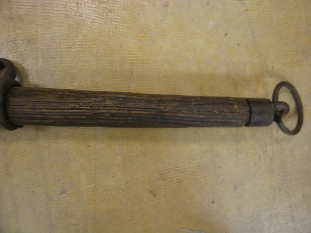 Ancien Fin 19th Début 20th Siècle Primitive Singletree 2